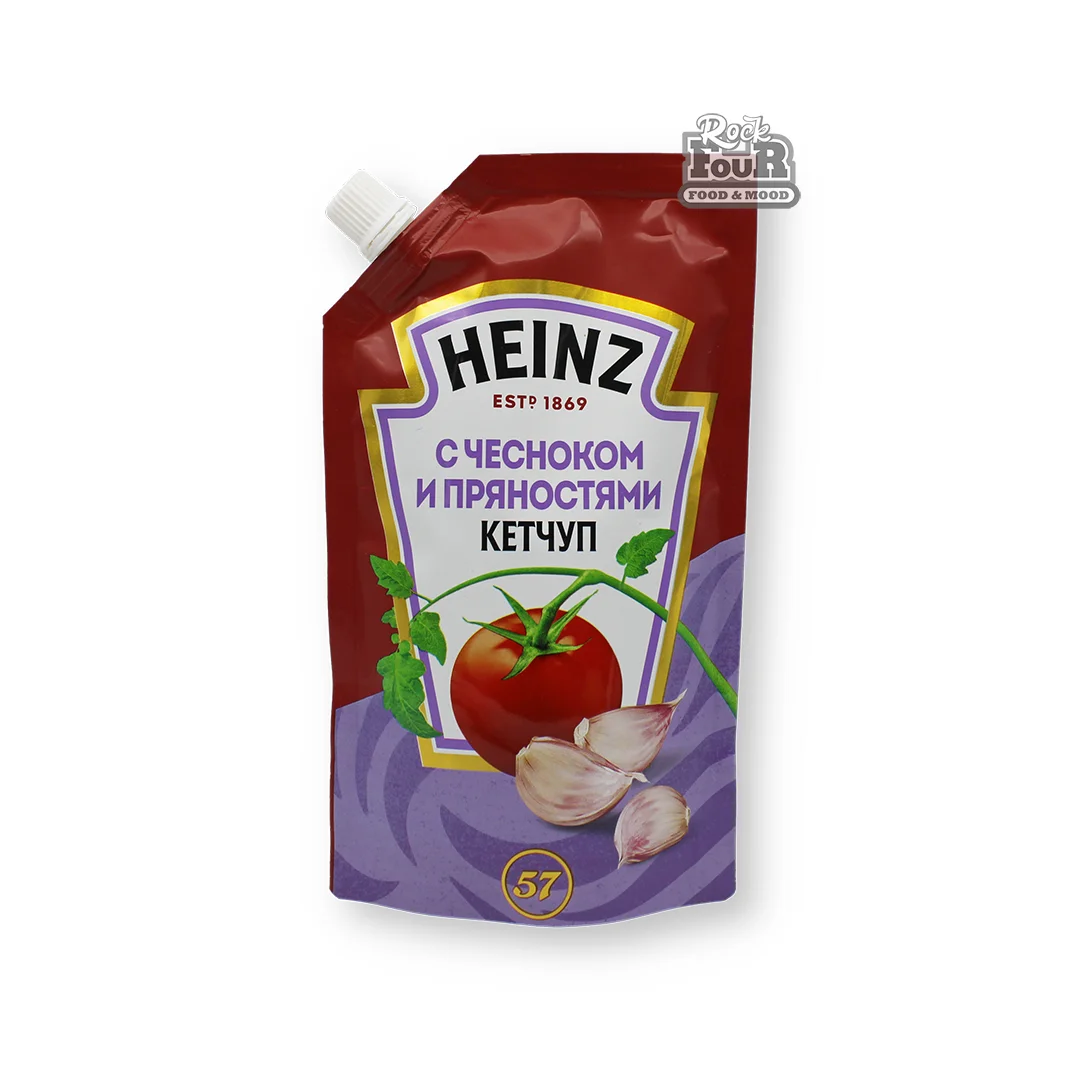 Ketchup with garlic and spices "Heinz" 320g